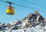 Die Bergstation der Furggenbahn auf 3492m und der Skitunnel : cervinia_funivia_furggen_1967_c_fotoedizioni_brunner_como.JPG