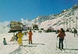 Die Talstation der Furggenbahn (Plan Maison 2560m) : Plan Masion in einer Postkarte der 1970er Jahre