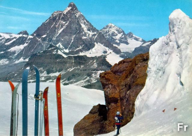 Sci estivo sul Plateau Rosa : cervinia_plateau_rosa_pista_del_km_lanciato_ca_1970_c_ediz_escl_capurso_quart_ao.JPG