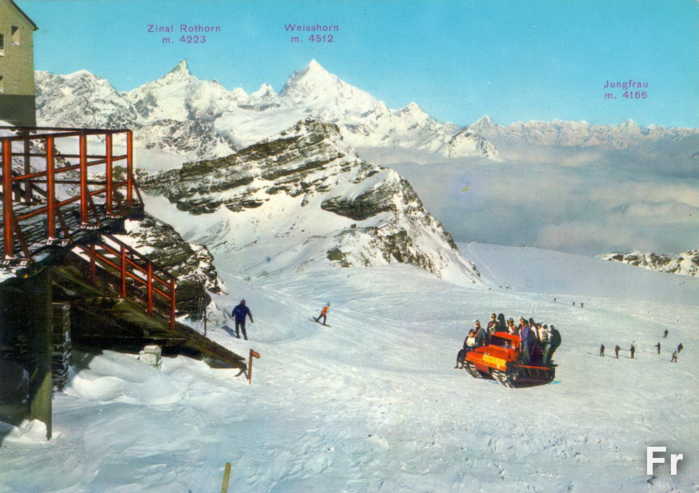 Sci estivo sul Plateau Rosa : cervinia_plateau_rosa_sci_estivo_1969_c_fotoedizioni_brunner_como.JPG