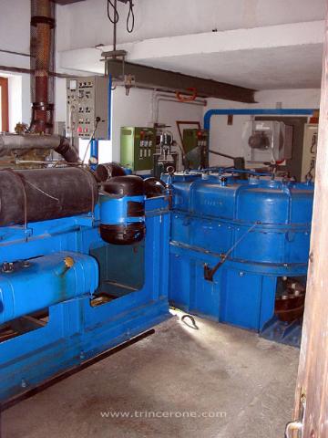Antrieb der Anlage (31.24 KByte) Secondo tratto: Forcella Staunies - Grande fotoreportage 2007 : Antrieb der Anlage