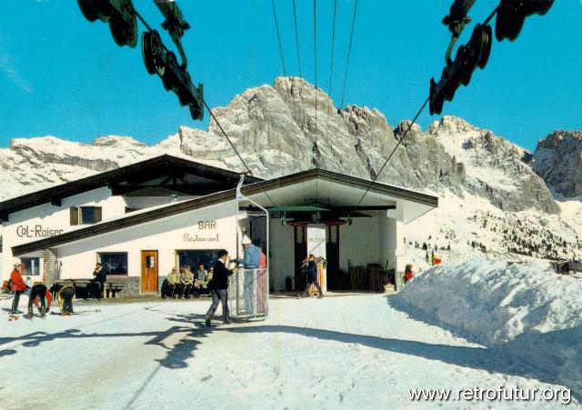 St. Christina (BZ)  / Korblift Col Raiser : Aufnahme ca. 1974