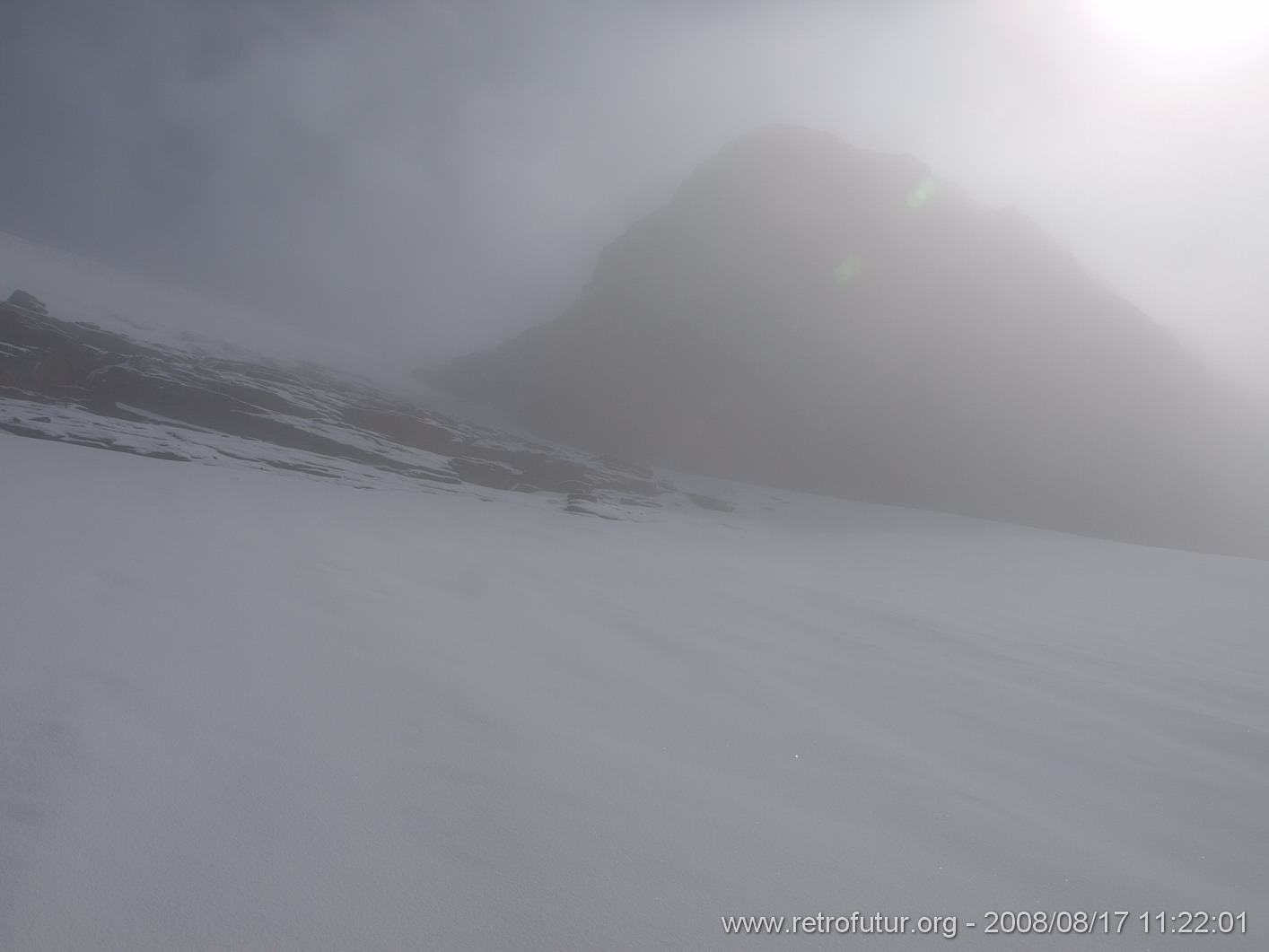 Aufstieg zur Bergstation entlang der 
