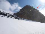 Aufstieg zur Bergstation entlang der 