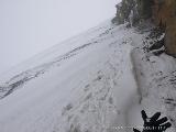 Aufstieg zur Bergstation entlang der 