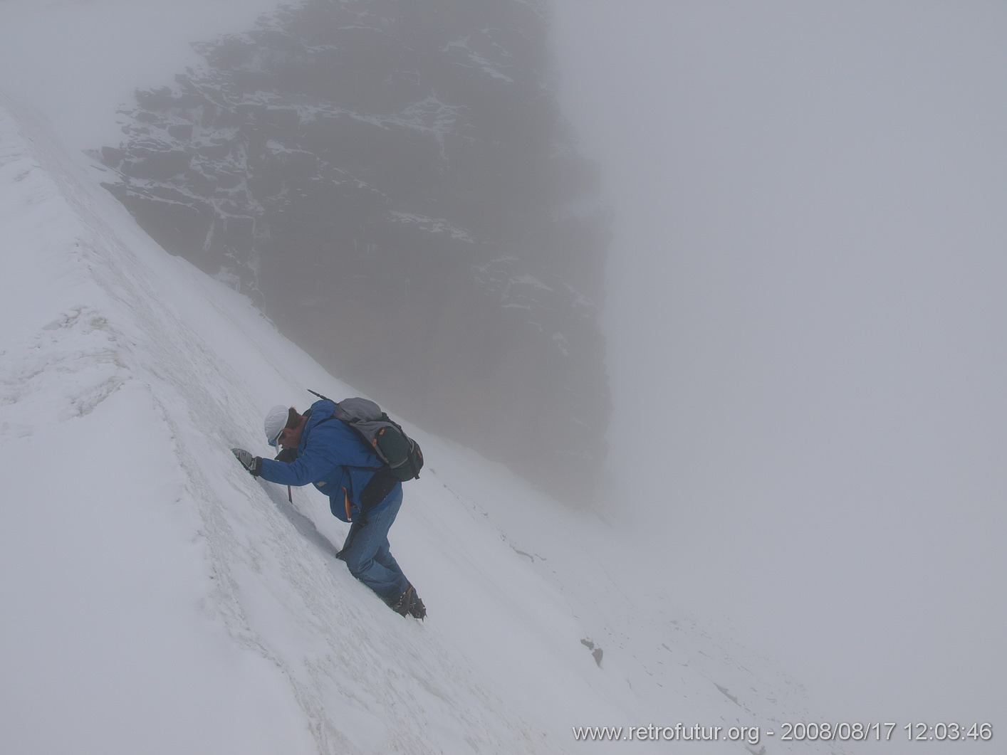Aufstieg zur Bergstation entlang der 