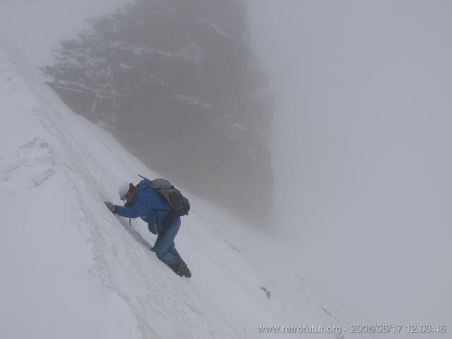 Aufstieg zur Bergstation entlang der 