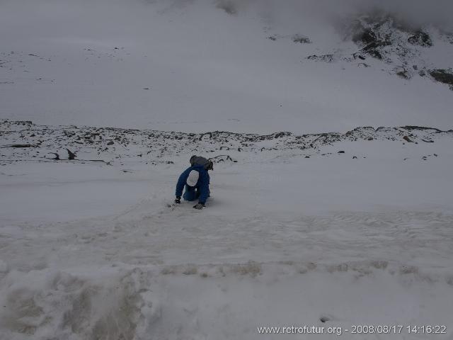 Aufstieg zur Bergstation entlang der 