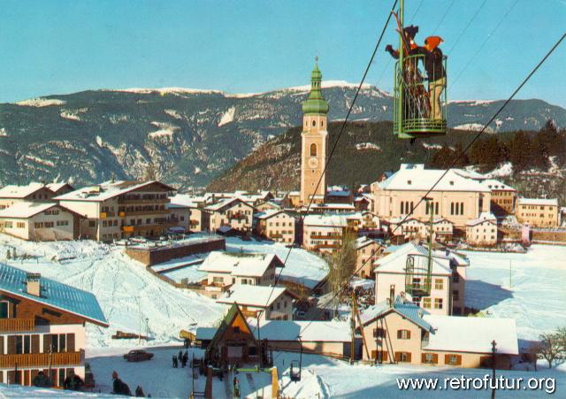 Kastelruth (BZ) / Korblift Marinzen : Der Korblift von Kastelruth, ca. 1970