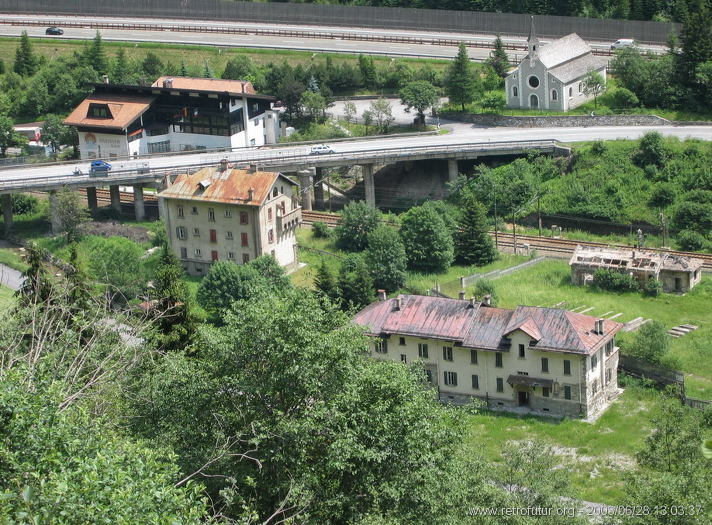 Brenner Grenzkammstraße : 2003, 5 Jahre zuvor...