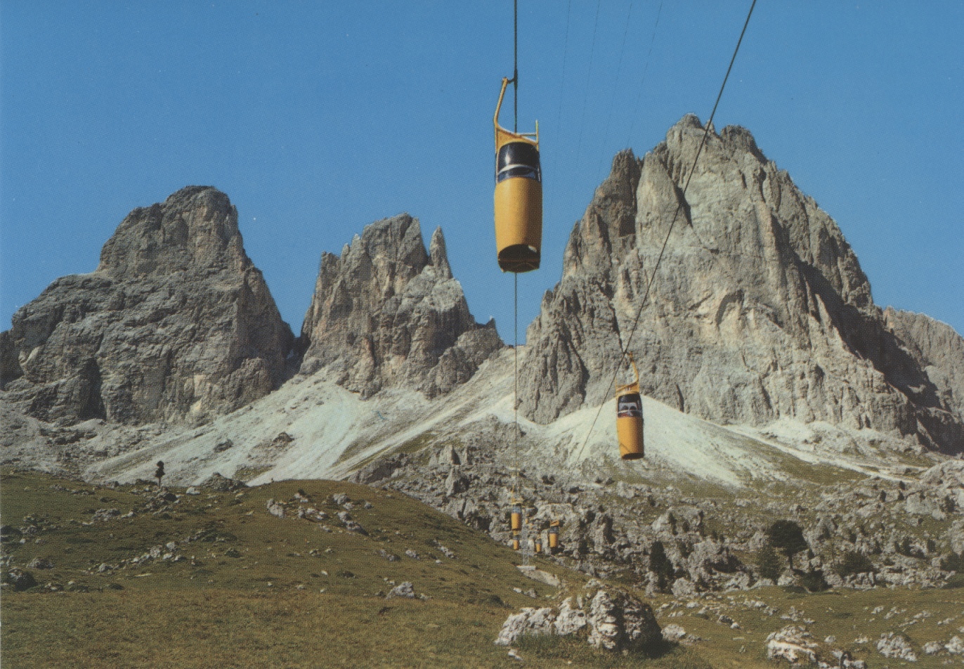 Sella Pass (BZ) / Gondellift Cestovia Langkofelscharte : 1