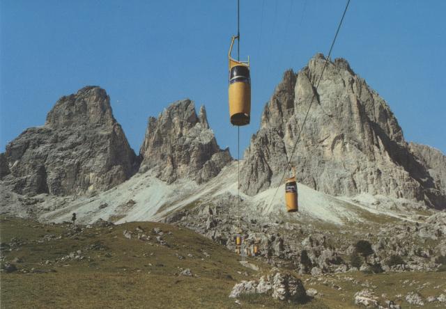 Sella Pass (BZ) / Gondellift Cestovia Langkofelscharte : 1