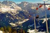Madonna di Campiglio (TN) / Cestovia Pradalago : Arrivo della seggiovia Pradalago di Madonna di Campiglio