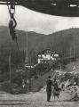 Madonna di Campiglio (TN) / Cestovia Pradalago : Alla partenza della seggiovia monoposto che poi fu sostituito dalla cestovia Pradalago di Madonna di Campiglio