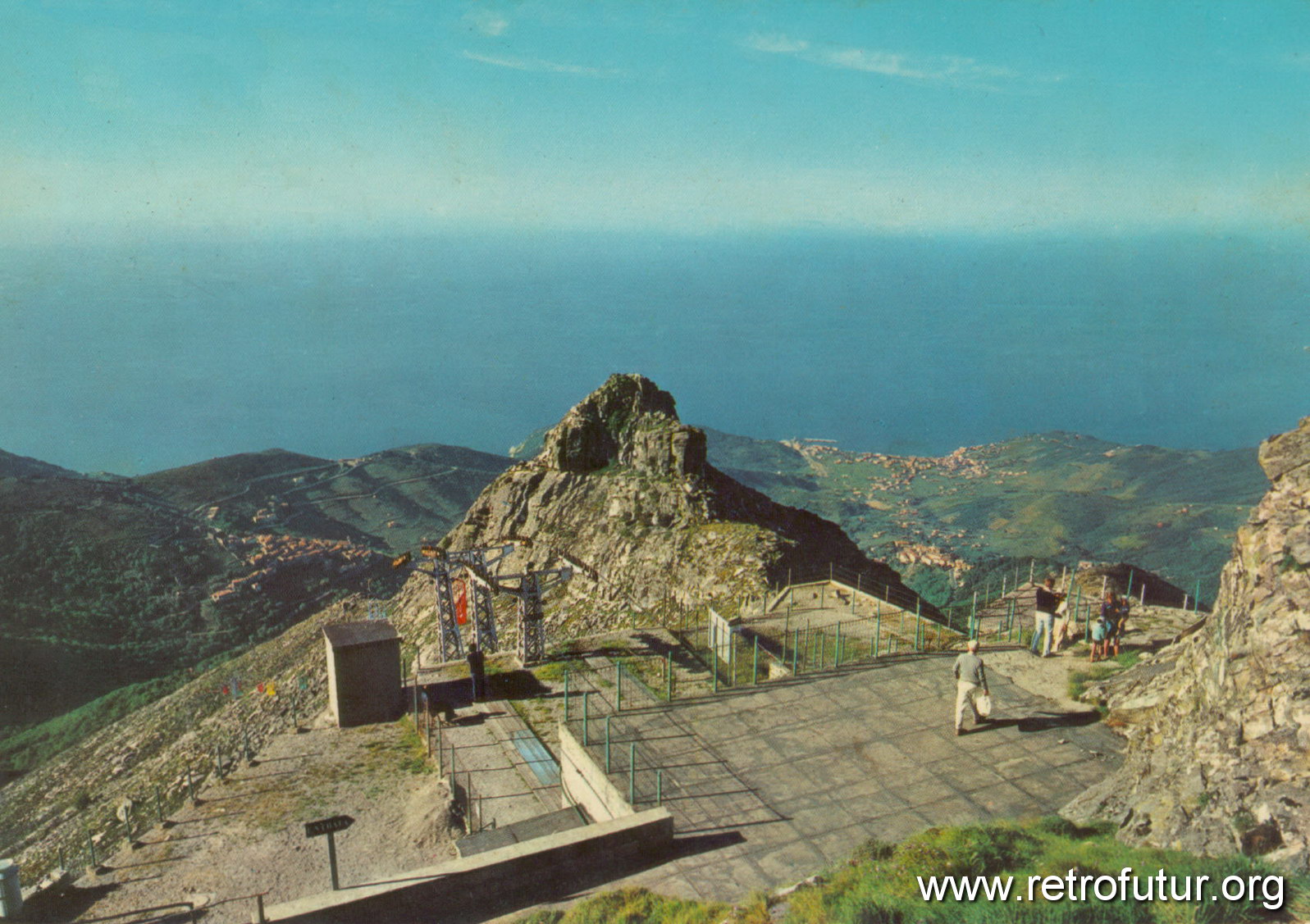 Marciana, Isola Elba (LI) *  / Cestovia Marciana Marina - Monte Capanne : marciana_d_elba_cestovia_monte_capanne_1984_c_ed_vannucci_ivana_portoferraio.JPG