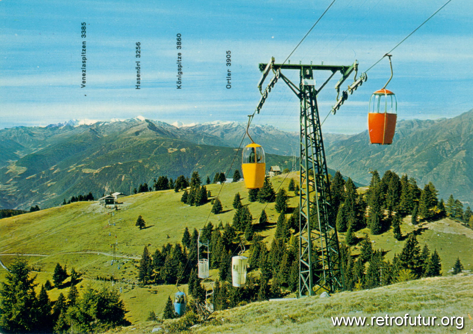 Meran 2000 (BZ) / Gondellift Piffinger Köpfl : ca. 1980