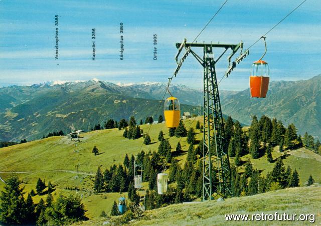 Meran 2000 (BZ) / Gondellift Piffinger Köpfl : ca. 1980
