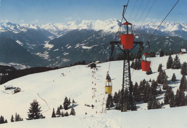 Meran 2000 (BZ) / Gondellift Piffinger Köpfl : Strecke im unteren Bereich