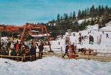 Asiago (VI) / Cestovia Monte Verena : Mezzasalva - Partenza funiva Monte Verena