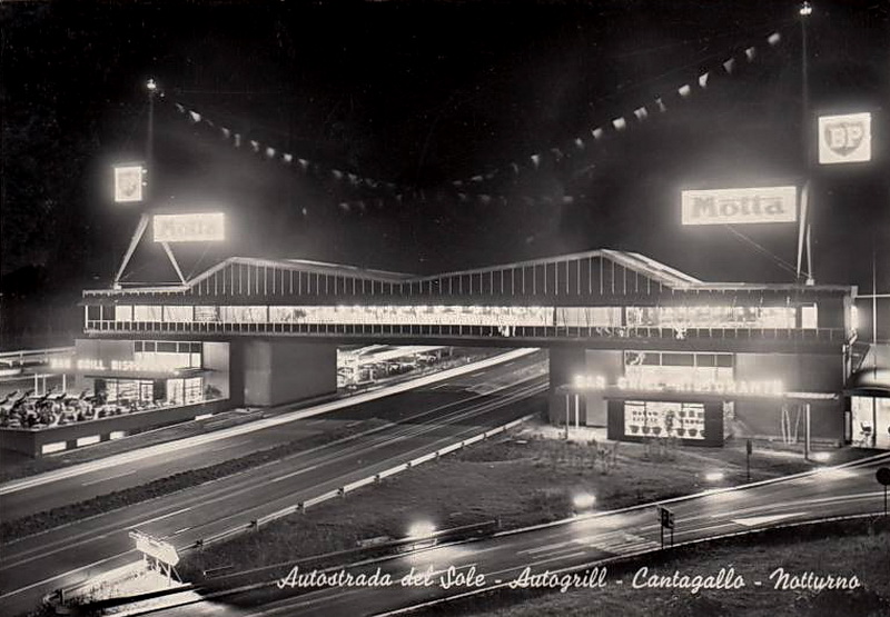 Cult of autogrill - Ahead of time : 1961: Cantagallo (Bologna - Firenze)