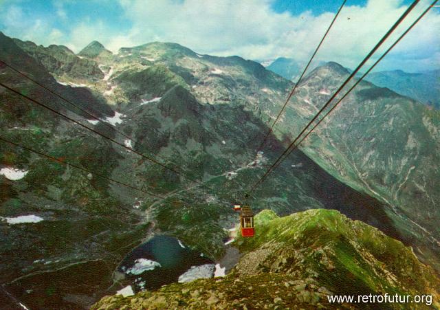 Stazione superiore : Funivia Monte Mucrone e Lago. Anno 1966 circa.