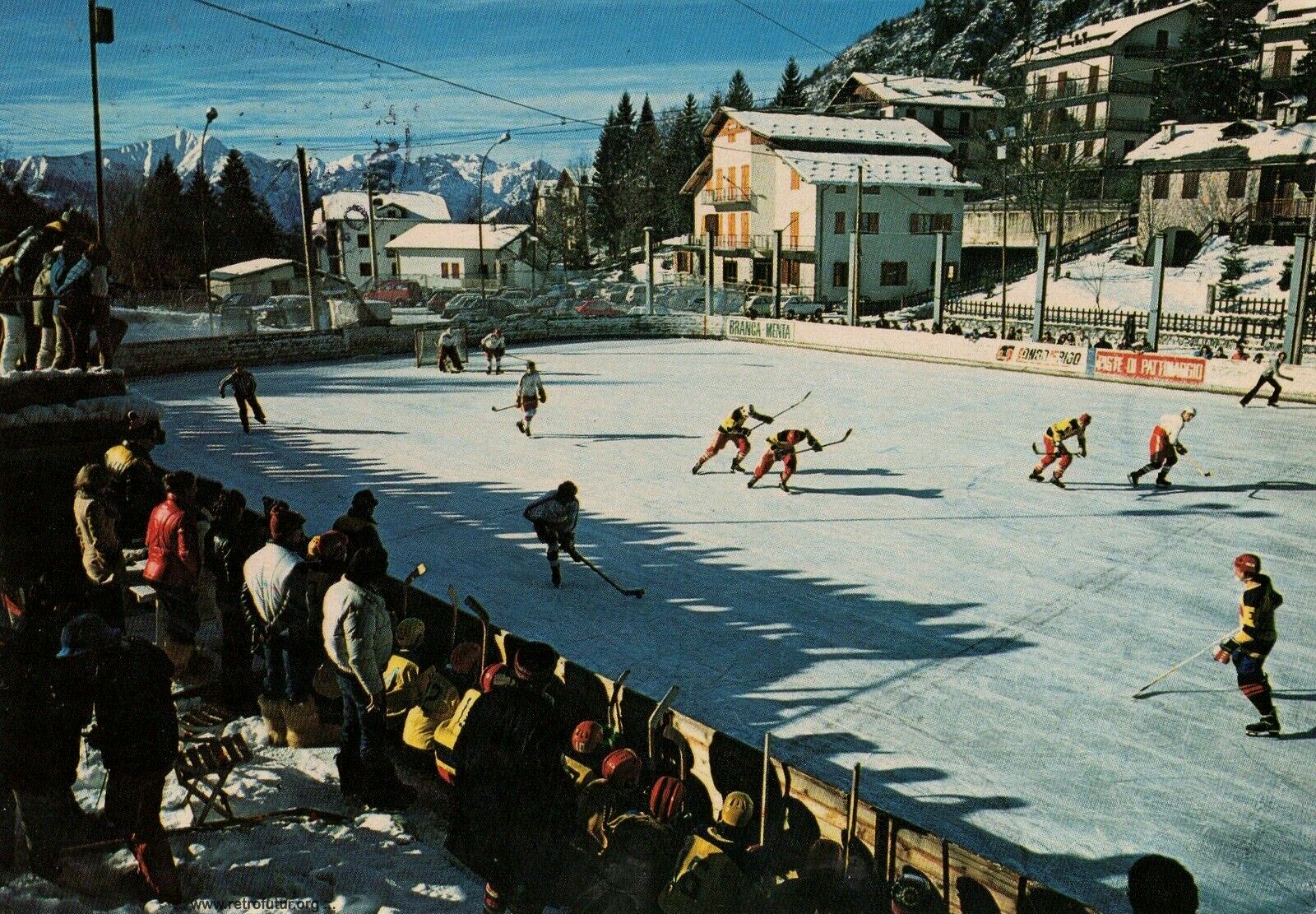 Piazzatorre (BG) / Cestovia Telecabina Monte Zuccone / Torcola : Partita di hockey su ghiaccio