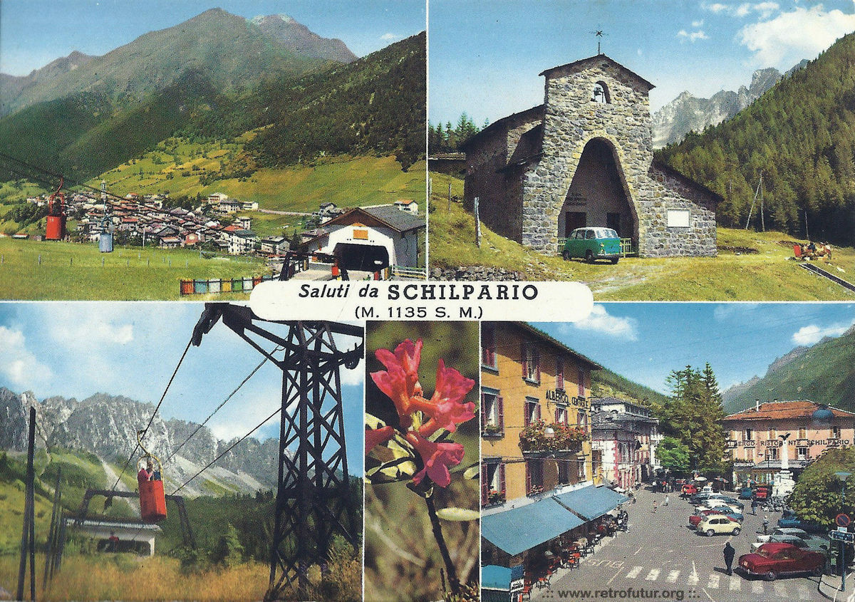 Schilpario (BG) / Cestovia Malga Epolo : Saluti da Schilpario