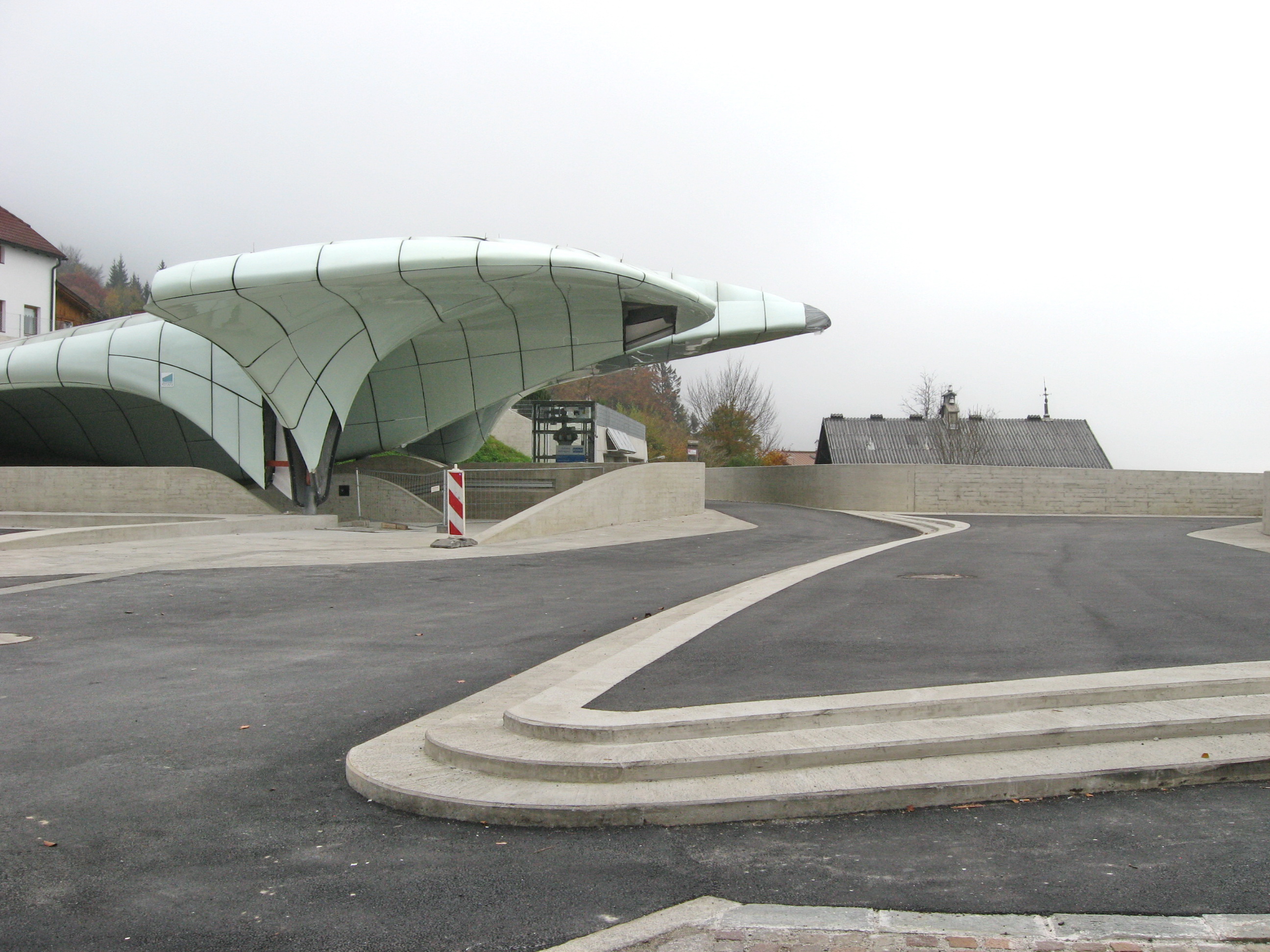 Seegrube : Stationsdach und Aussichtsplattform