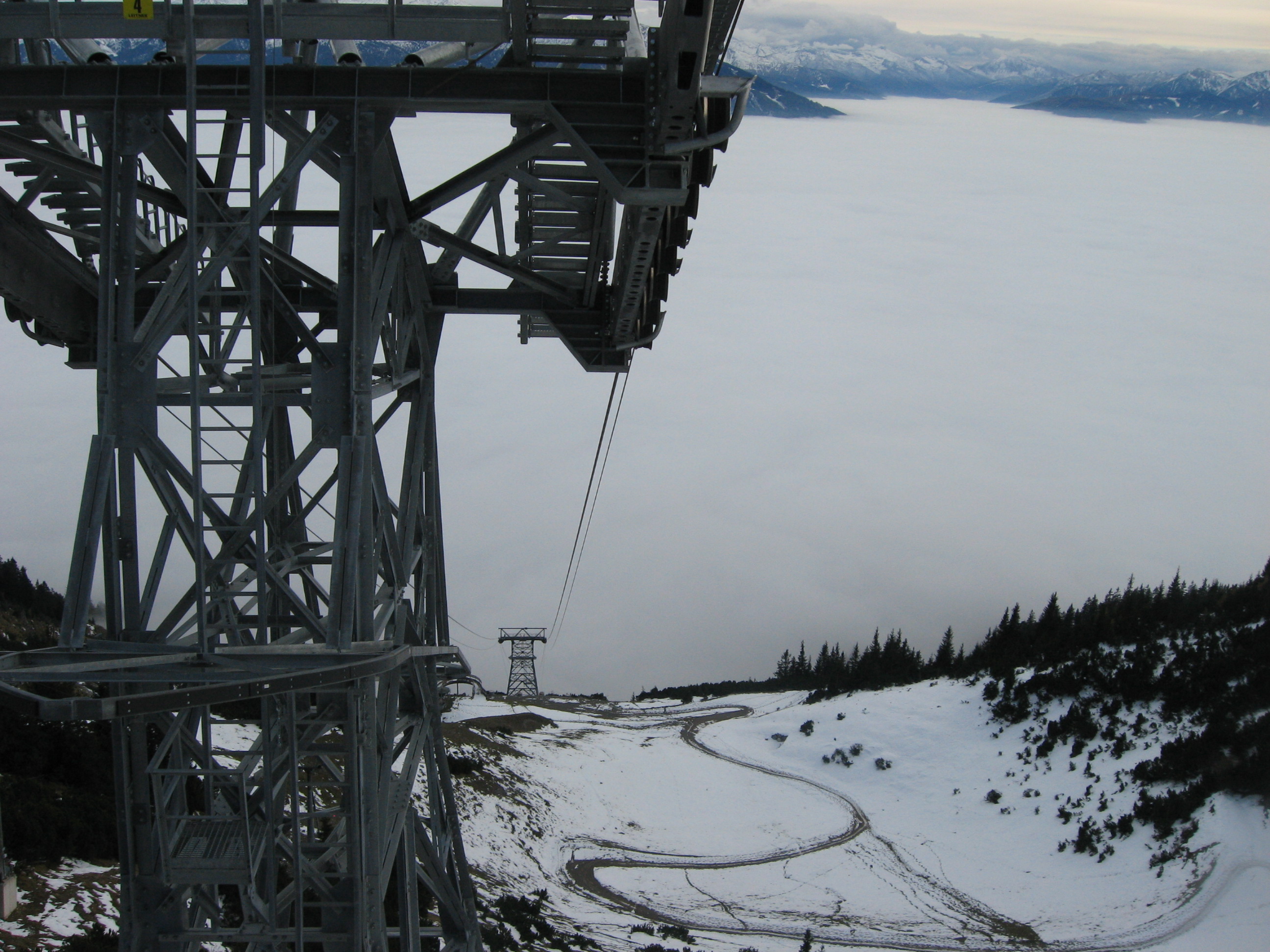 Seegrube : Rolltreppe abwaerts