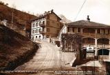 La tramvia Biella - Oropa : Albergo Ristorante La Vecchia ed Albergo Margherita (m.1000), Fermata tramvia Biella - Oropa