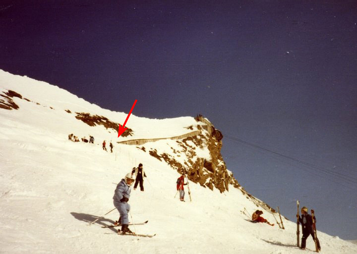 Aufstieg zur Bergstation entlang der 