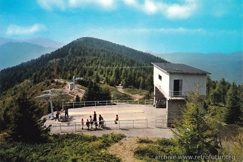 Vetriolo Terme (TN) / Cestovia  Panarotta : Stazione d'arrivo