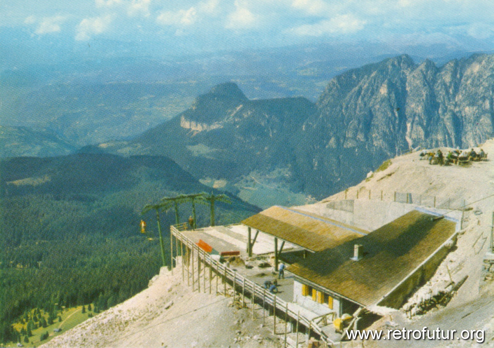 Tiers (BZ) /  Korblift Laurin I+II, Passo Nigra : welschnofen_cestovia_laurin_ca_1975_details_1_c_foto_fraenzl_kaltern.JPG