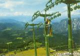 Tiers (BZ) /  Korblift Laurin I+II, Passo Nigra : Korblift Laurin in Welschnofen. Postkarte datiert 1975