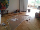 1:1 Schablone. Die verflixten schiefen Winkel. (35.35 KByte) Kleiner Balkon : 1:1 Schablone. Die verflixten schiefen Winkel.